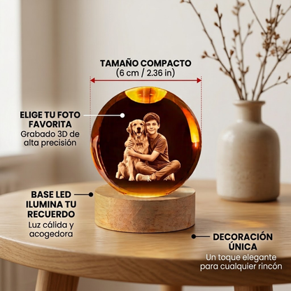 Esfera de Cristal Personalizada