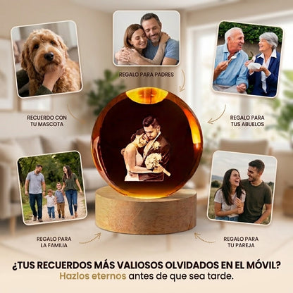 Esfera de Cristal Personalizada