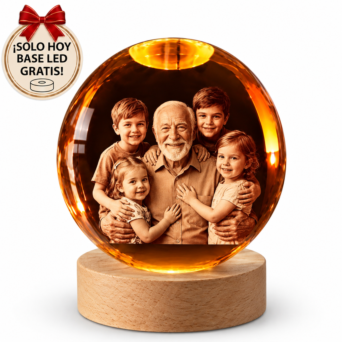 Esfera de Cristal Personalizada